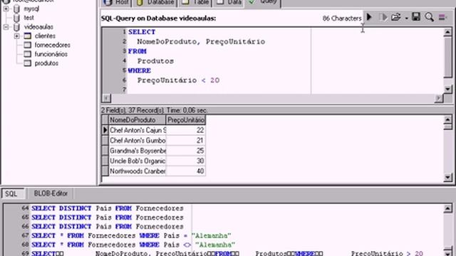 Video Aula SQL 4 смотреть онлайн