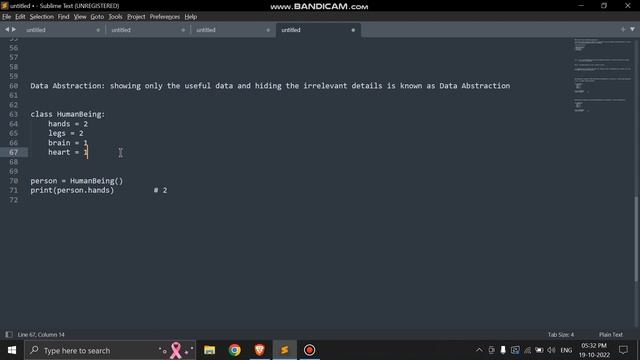 #42 Abstraction in python || Explained in 1 minute || DWARKA CODING CLUB смотреть онлайн