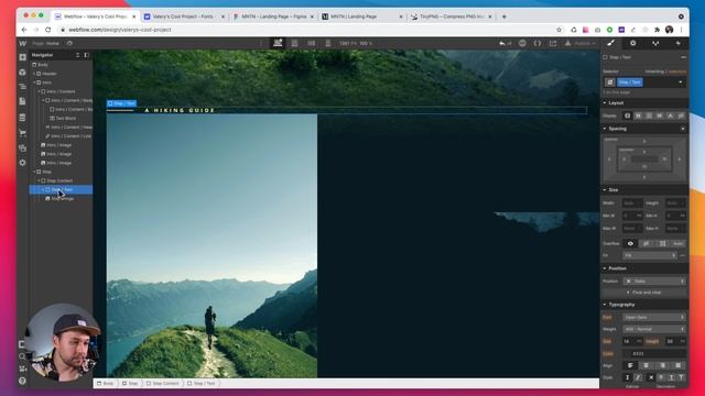ВЁРСТКА САЙТА ПО РЕАЛЬНОМУ МАКЕТУ / Figma, Webflow, Parallax смотреть онлайн