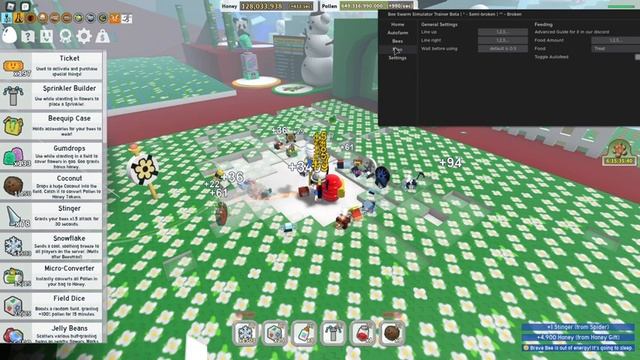 BEE SWARM SIMULATOR Script Pastebin 2022 AUTO FARM & MORE