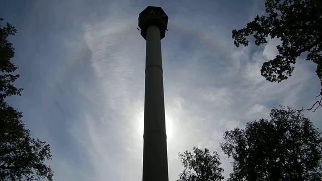 Saules halo of the Sun, Zilaiskalns, Latvia смотреть онлайн