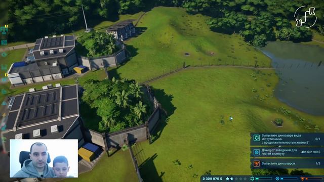 Играем в Jurassic World Evolution! Part 2 смотреть онлайн