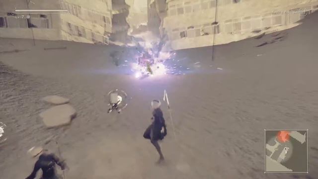 NieR: Automata [#4] MAN INSIDE ANOTHER MAN смотреть онлайн