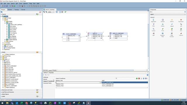 ODI 12C | Video 12 | Mappingde Unpivot Componentinin Kullanımı смотреть онлайн