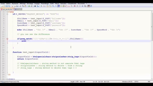 Php Form Validation & Security смотреть онлайн
