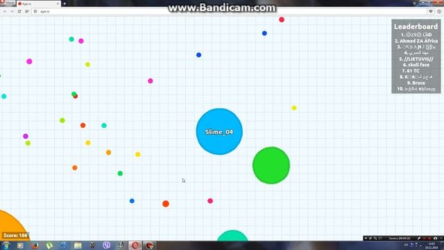 Обзор игры Agar.io.