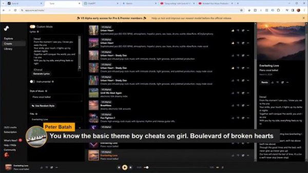 "Songwriting" with Suno AI V3, should we?