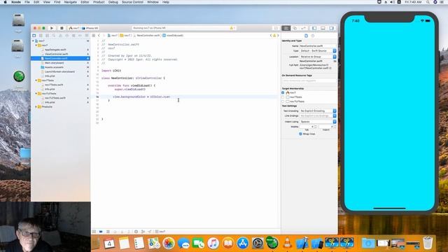 Xcode: Swift как создать новый Controller и переключатся между контроллерами ... смотреть онлайн