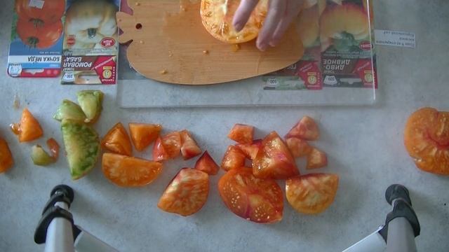 Дегустация № 20. Биколоры, желтый и зелёный помидор. Запуталась смотреть онлайн