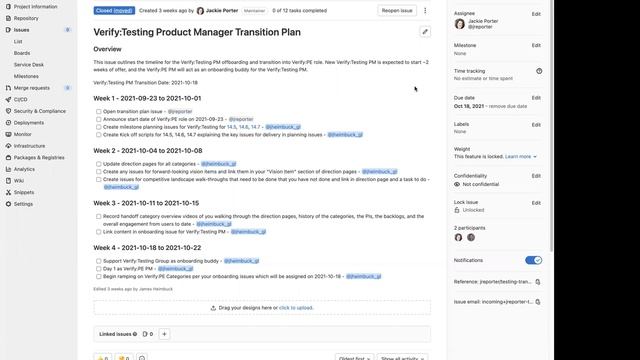 PM Onboarding and Transition Tasks смотреть онлайн
