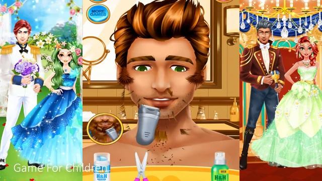 Prince Royal Wedding Shave Android gameplay Hugs N Hearts Movie apps free Game for Children смотреть онлайн