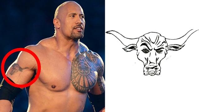 The Rock All Tattoo Original Design | Sbm Tattoo смотреть онлайн