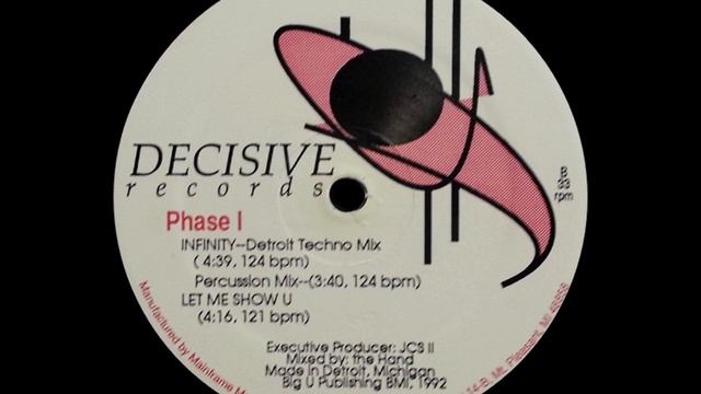 Phase 1 - Infinity (Detroit Techno Mix) [Decisive Records] смотреть онлайн