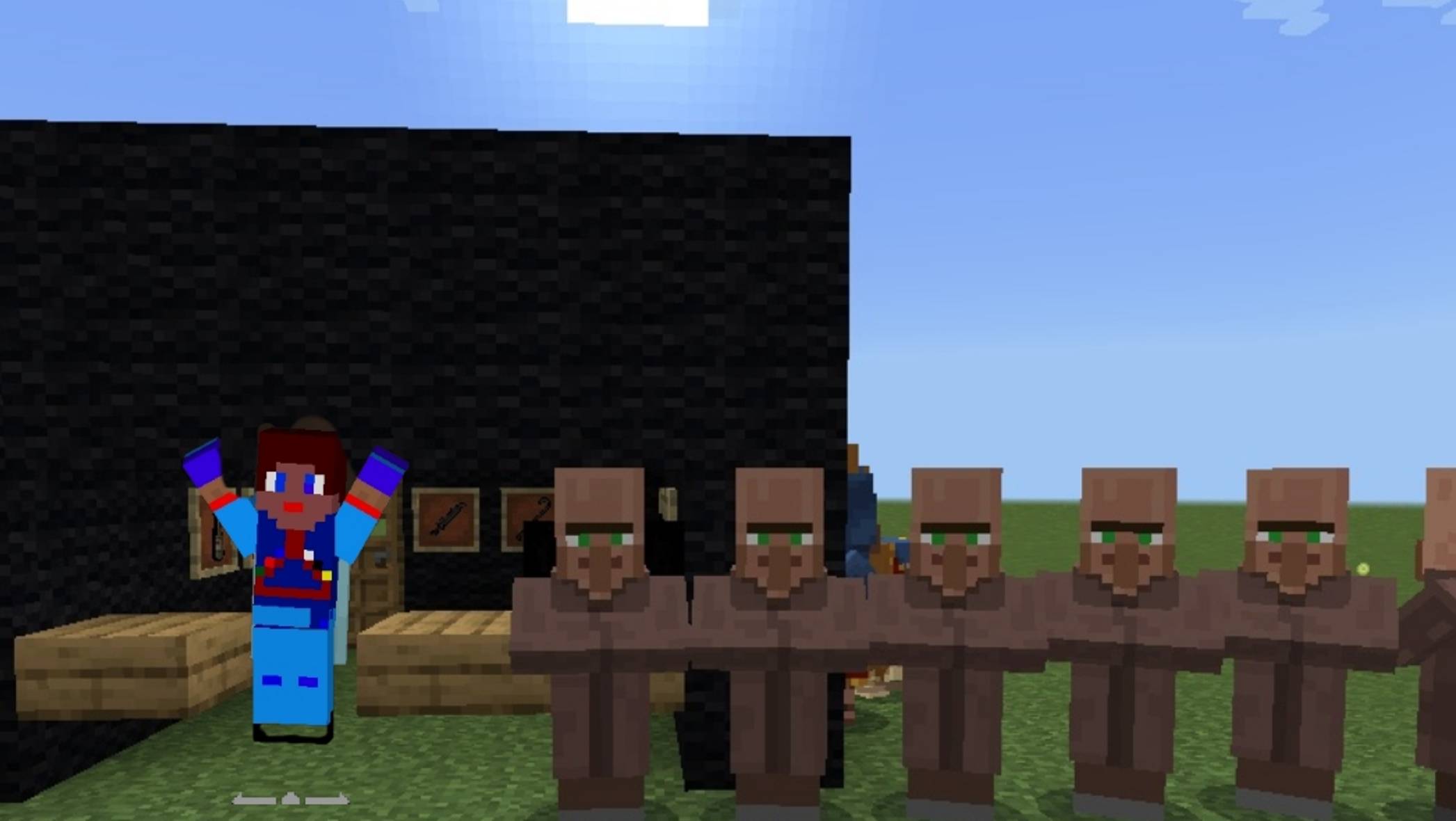 Я сделал магазин оружий в майнкрафт. смотреть онлайн