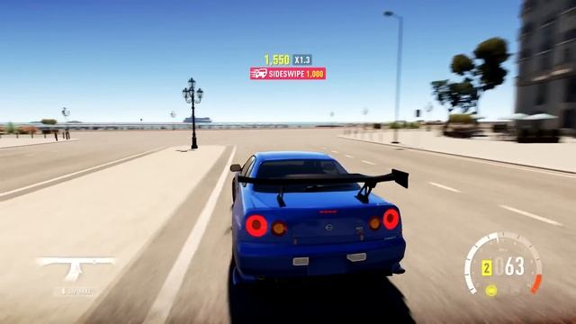 Forza Horizon 2 | Nissan Skyline GT-R R34 (2002) Drift Build смотреть онлайн