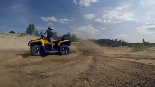 Квадроцикл CAN-AM outlander 650 MAX смотреть онлайн