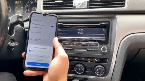 Volkswagen Jetta & Passat: подключаем смартфон по Bluetooth (магнитола узкая, без экрана)