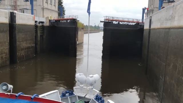 9 день. Заплываем в Городец по Волге. 04.09.2018. смотреть онлайн
