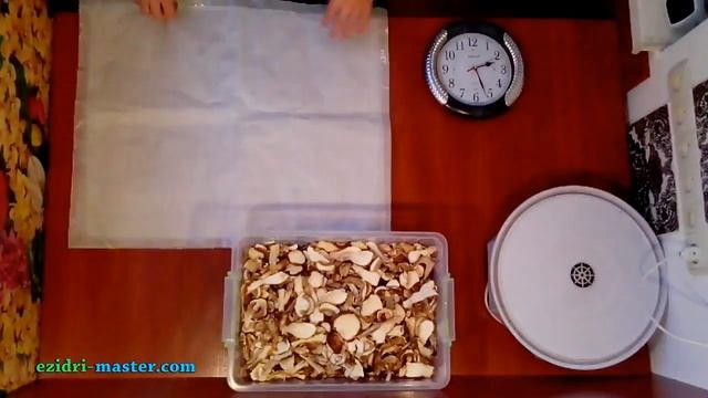 Как сушить белые грибы в электросушилке? Приготовление грибного порошка смотреть онлайн