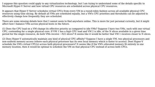 DevOps & SysAdmins: Microsoft Hyper-V Server CPU Scheduling and NUMA Memory Architectures смотреть онлайн