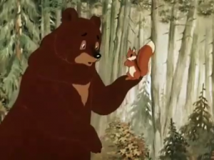 Олень и волк