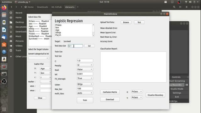 Machine Learning GUI Project - Python and Pyqt5 Library смотреть онлайн