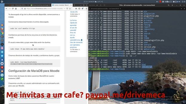 Moodle Tutorial Español - Instalación en Ubuntu Server смотреть онлайн