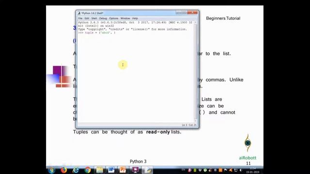 Python 3 DataTypes смотреть онлайн