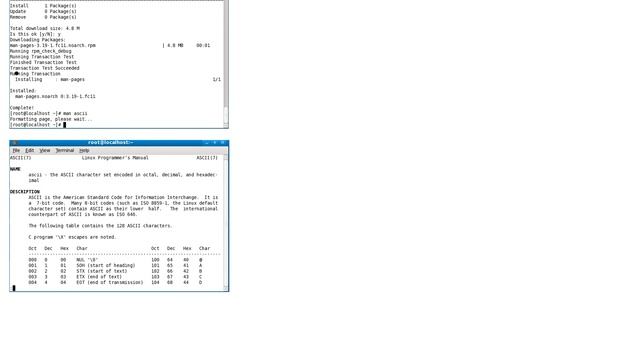 How do I make 'man ascii' work on Fedora 11? (3 Solutions!!) смотреть онлайн