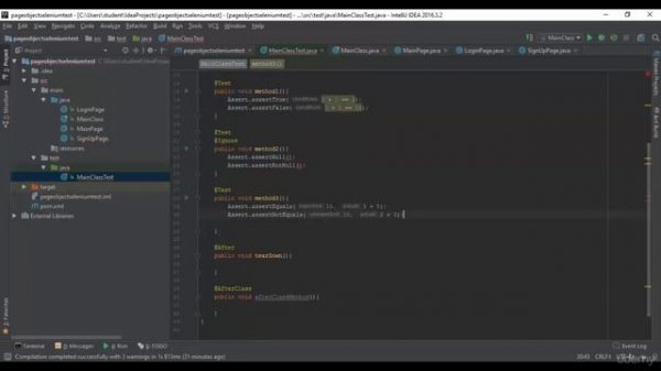 70 - Selenium WebDriver  Java - Assert методы в JUnit-e