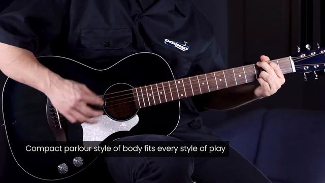 Art & Lutherie Roadhouse Q-Discrete Acoustic-Electric Guitar - Indigo Burst Quickview смотреть онлайн