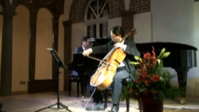 Cello & Piano Performance by Johann Ludwig: Chant du ménestrel op. 71(Alexander Glasunow) смотреть онлайн
