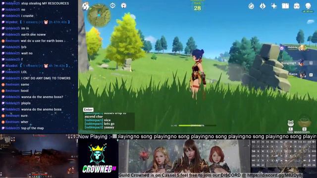 V4 (NEXON) + GENSHIN IMPACT - Daily Live Gaming смотреть онлайн