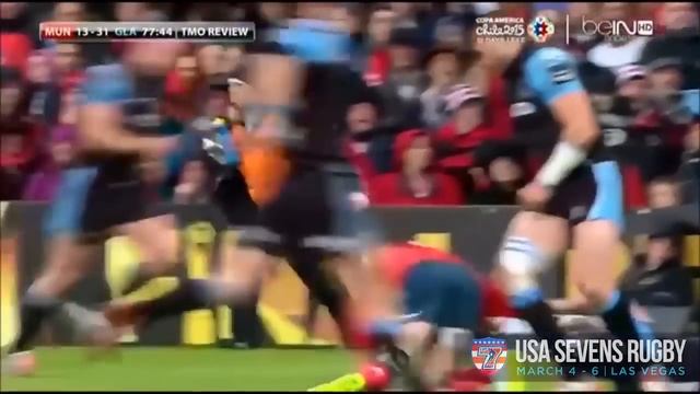 Rugby Tough: Calmly popping your dislocated shoulder back in place mid game. смотреть онлайн