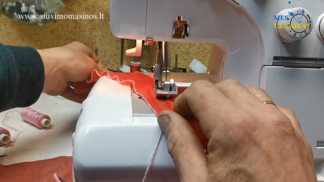 Overlokas JAGUAR: kaip nustatyti babylock ir kitas siūles. смотреть онлайн