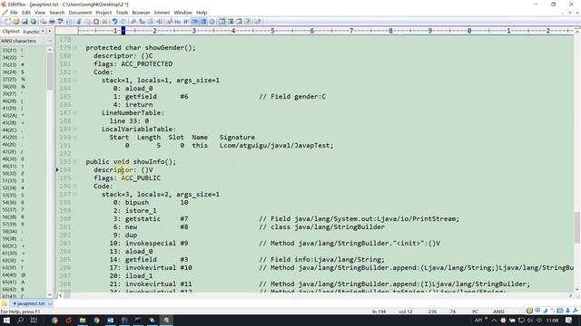 33 javap解析得到的文件结构的解读 смотреть онлайн