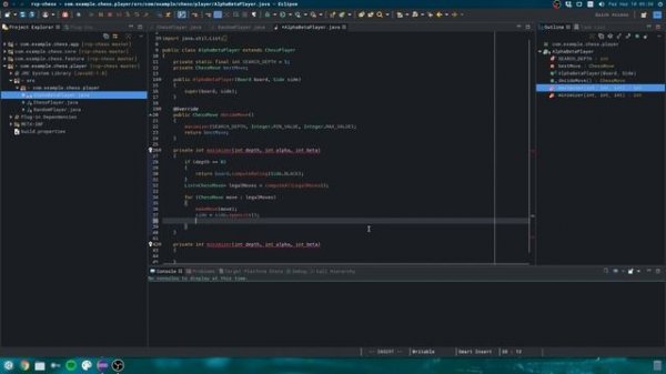 Chess Game Development - 29 - Implementing the Alpha-Beta Pruning Algorithm
