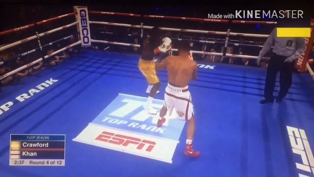 Обзор боя:Теренс Кроуфорд vs Амир Хан смотреть онлайн