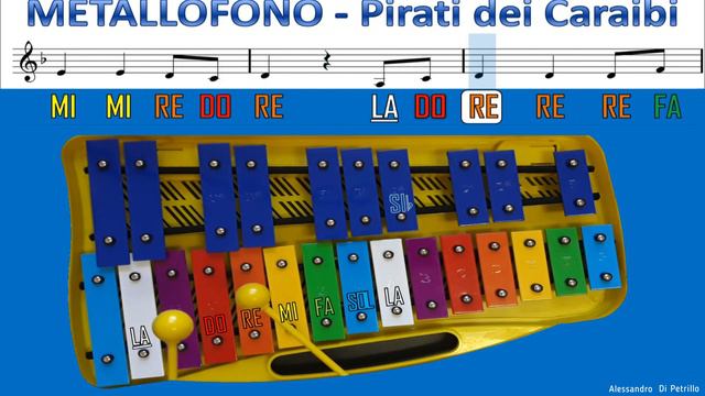 Metallofono - Pirati dei Caraibi смотреть онлайн