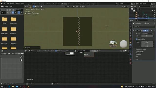 бесконечное зеркало в блендер (tutorial) blender 3D смотреть онлайн