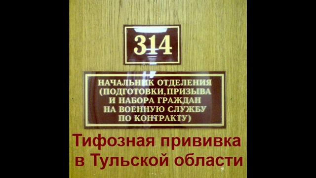 Тифозная прививка в Тульской области смотреть онлайн