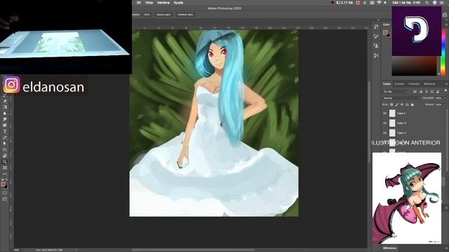 CÓMO DIBUJAR ANIME EN PHOTOSHOP смотреть онлайн