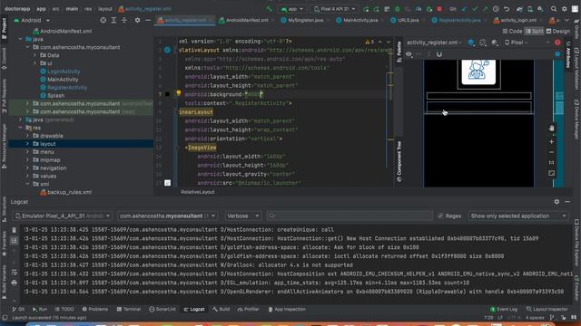How to remove underline below EditText indicator in Android Studio | Hide underline of text field смотреть онлайн