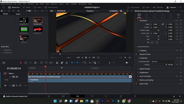How To Zoom In On Davinci Resolve 18 - IN 1 MINUTE смотреть онлайн
