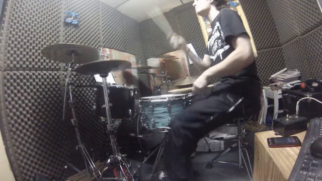 The Amity Affliction - bondi st blues (drum cover) смотреть онлайн