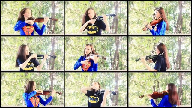 Batman v Superman - Title Theme (Anastasia Soina violin) смотреть онлайн