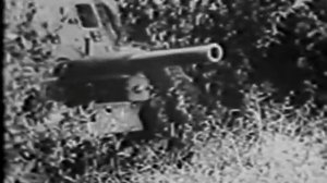 Немецкая военная кинохроника.Горно- стрелковое подразделение в бою за населенный пункт