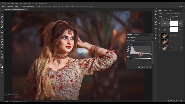 Photoshop CC Tutorial: Wedding Photo Edit : CAMERA RAW Filter смотреть онлайн
