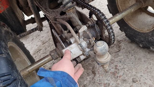 Замена тормозных колодок Cf Moto Yamaha Stels Hisun Geon Loncin... смотреть онлайн