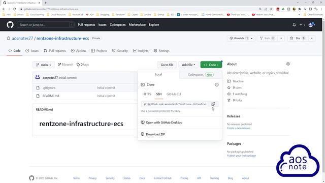 Creating and Cloning a Git Repository for Terraform Infrastructure Code смотреть онлайн